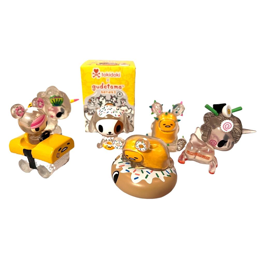 tokidoki x gudetama blind box 6 piece set